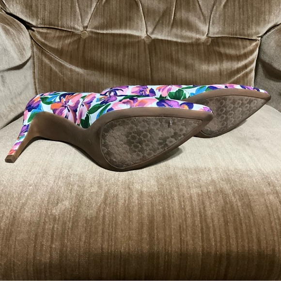 Kelly & Katie Multicolor Floral Heels Women’s 6.5 - Picture 10 of 11